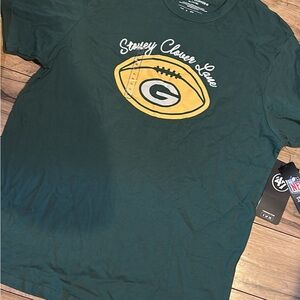 Stoney Clover Lane Dark Green and Yellow Tee